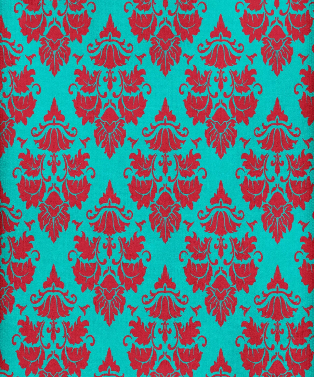 Blue Damask Backdrop for Photography