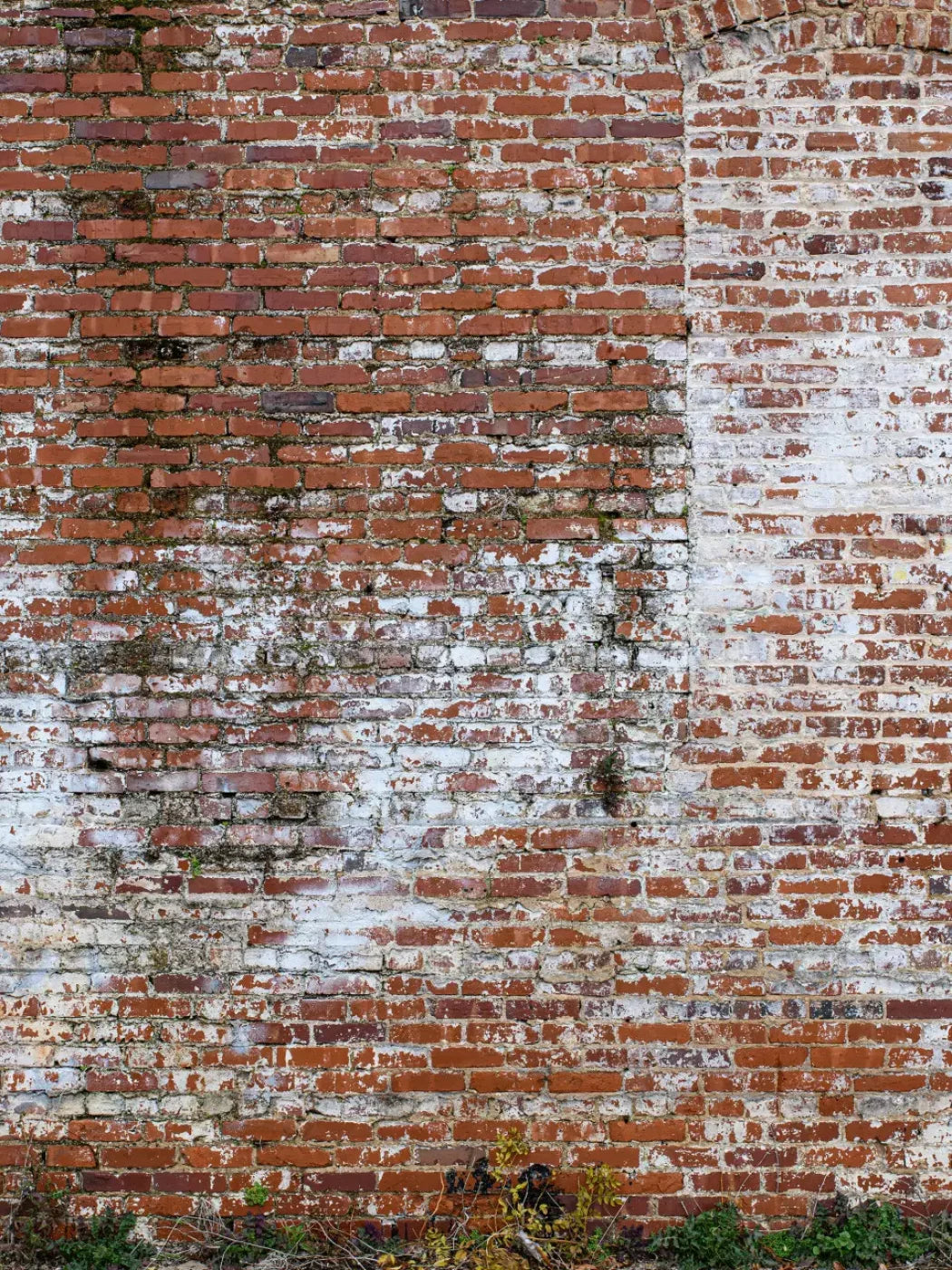 Painted Brick 8X10 Fleece ( 96 X 120 Inch ) Backdrop