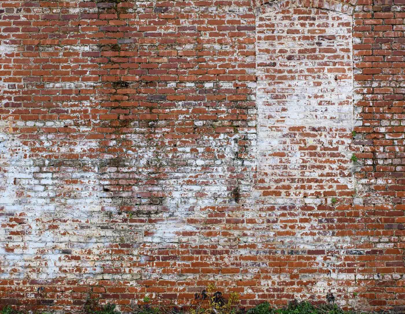 Painted Brick 8X6 Fleece ( 96 X 72 Inch ) Backdrop