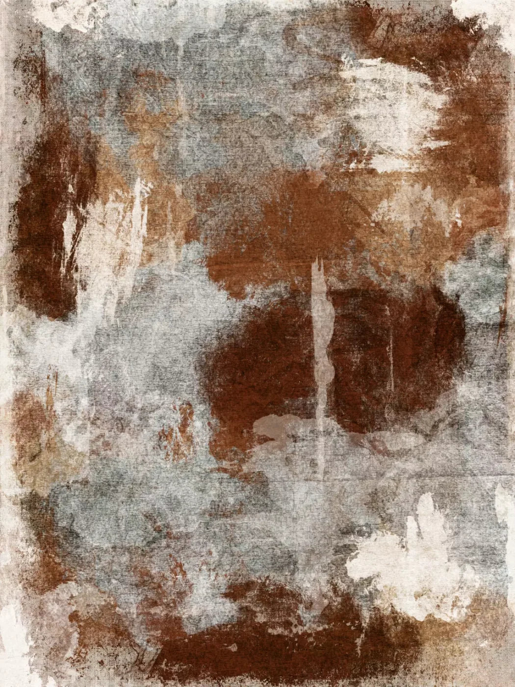 Painted Western 8X10 Fleece ( 96 X 120 Inch ) Backdrop