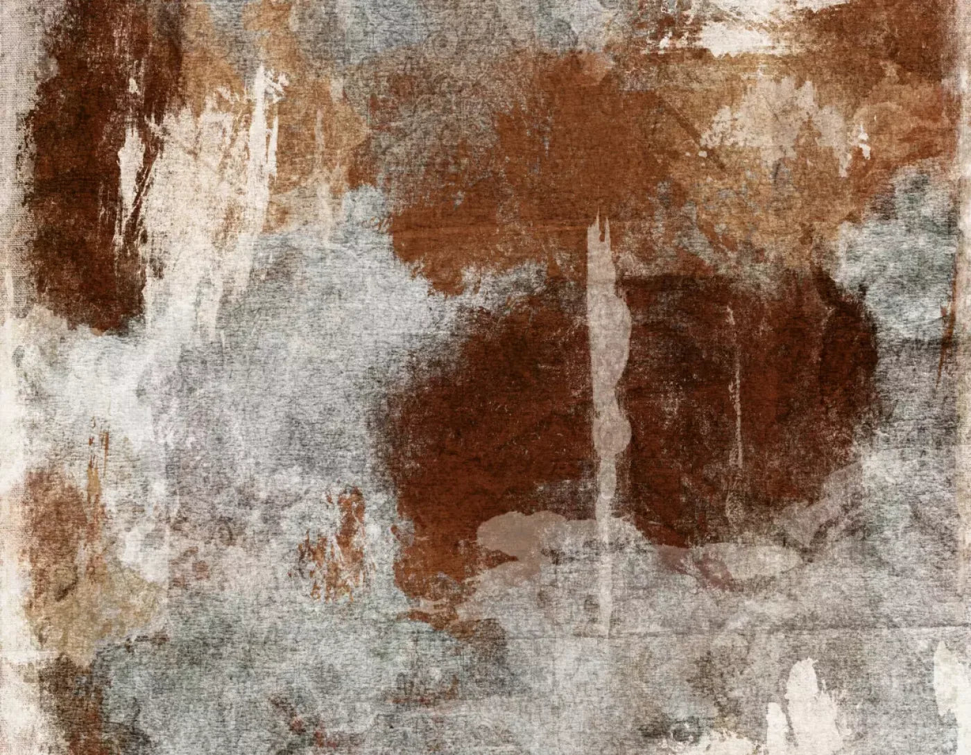 Painted Western 8X6 Fleece ( 96 X 72 Inch ) Backdrop