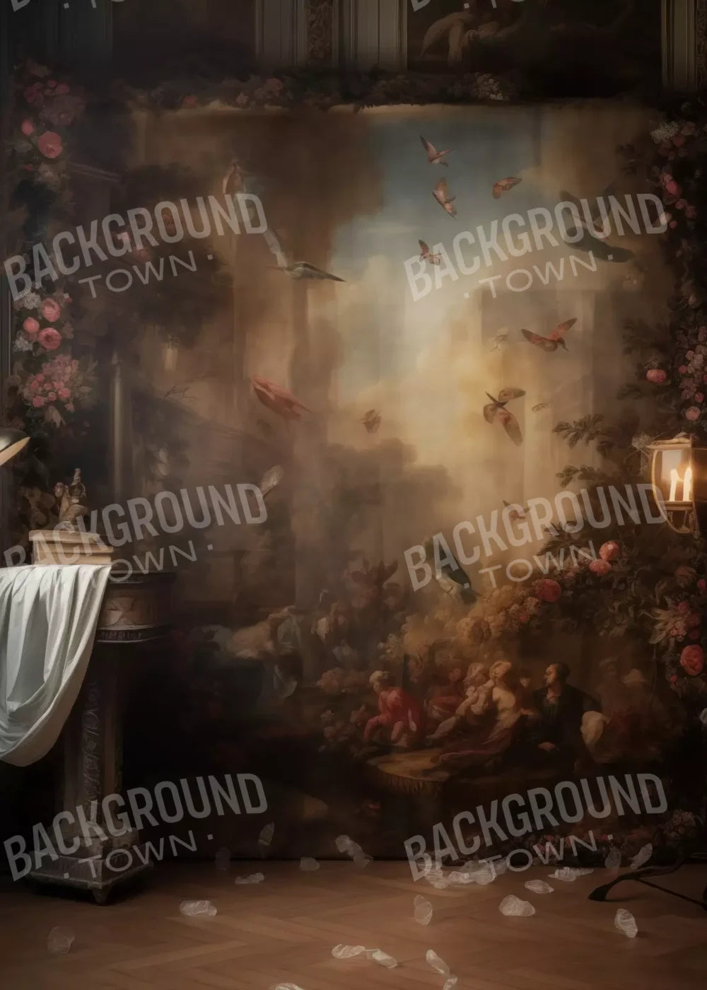 Painting In The Office 5’X7’ Ultracloth (60 X 84 Inch) Backdrop