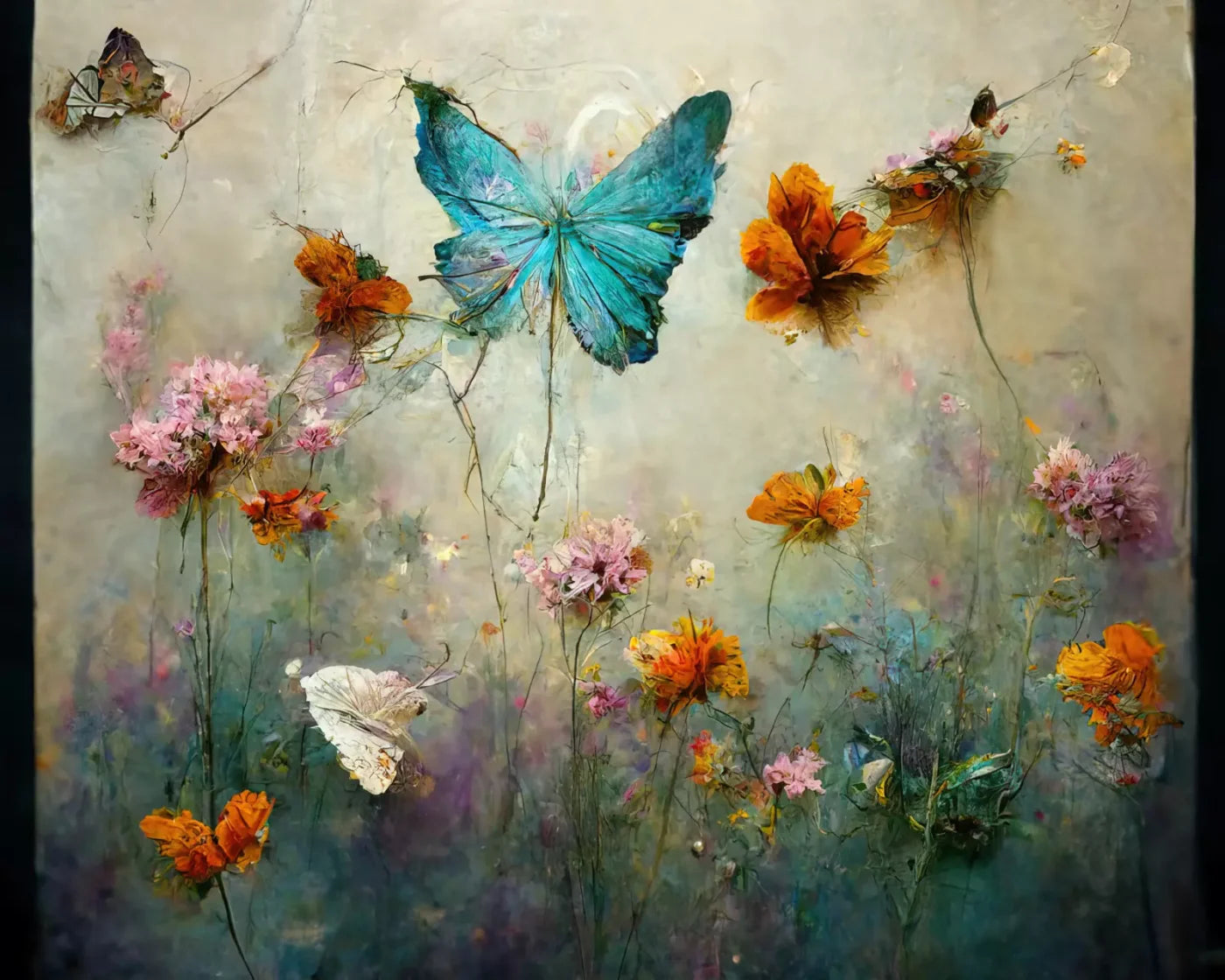 Paper Morpho 10’X8’ Fleece (120 X 96 Inch) Backdrop