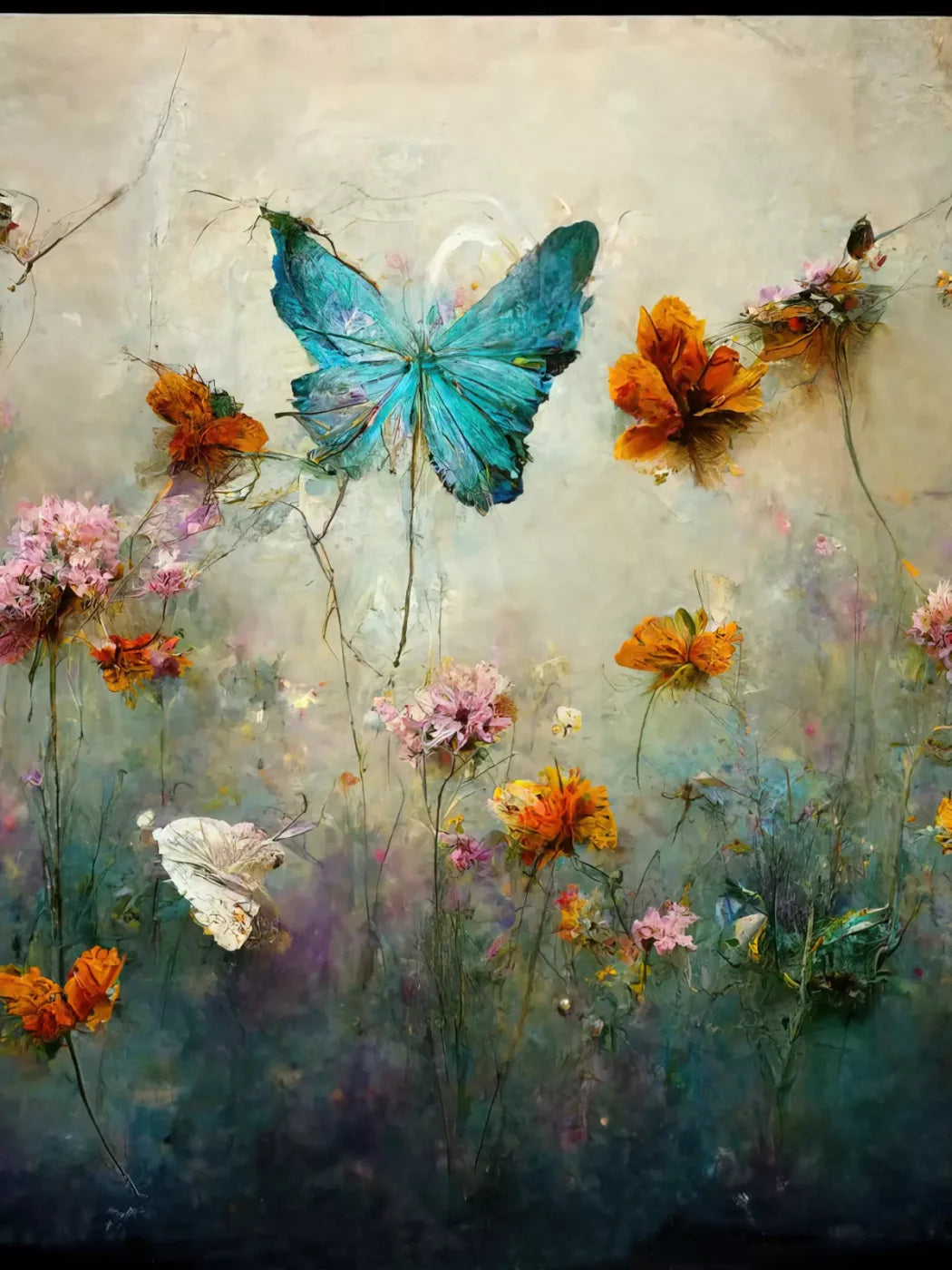Paper Morpho 6’X8’ Fleece (72 X 96 Inch) Backdrop