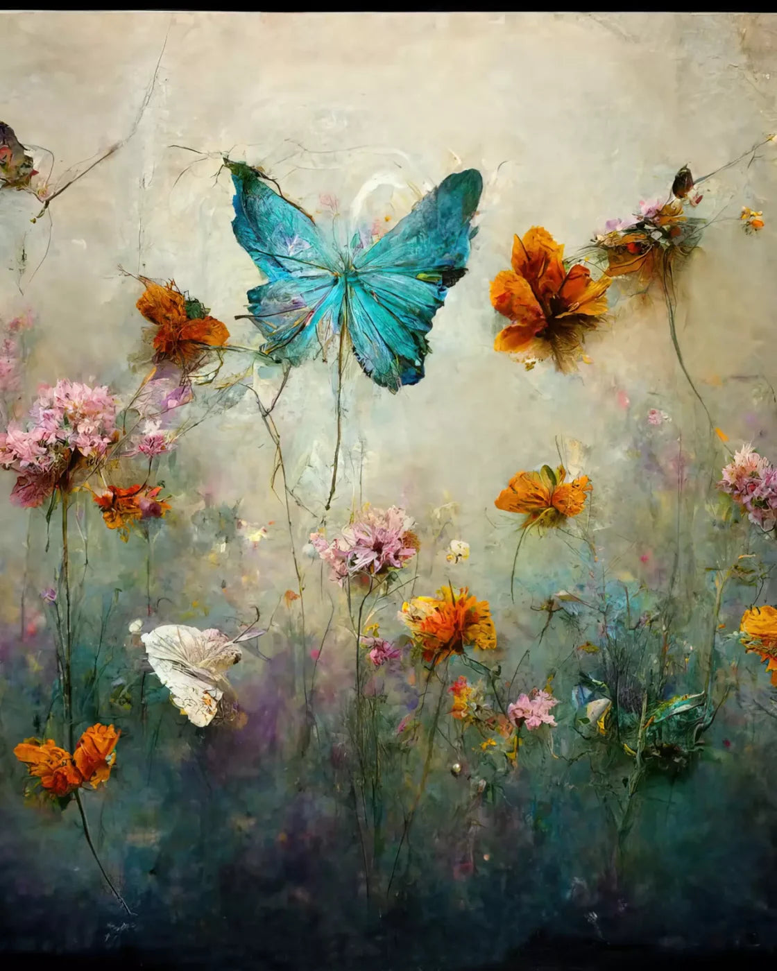 Paper Morpho 8’X10’ Fleece (96 X 120 Inch) Backdrop