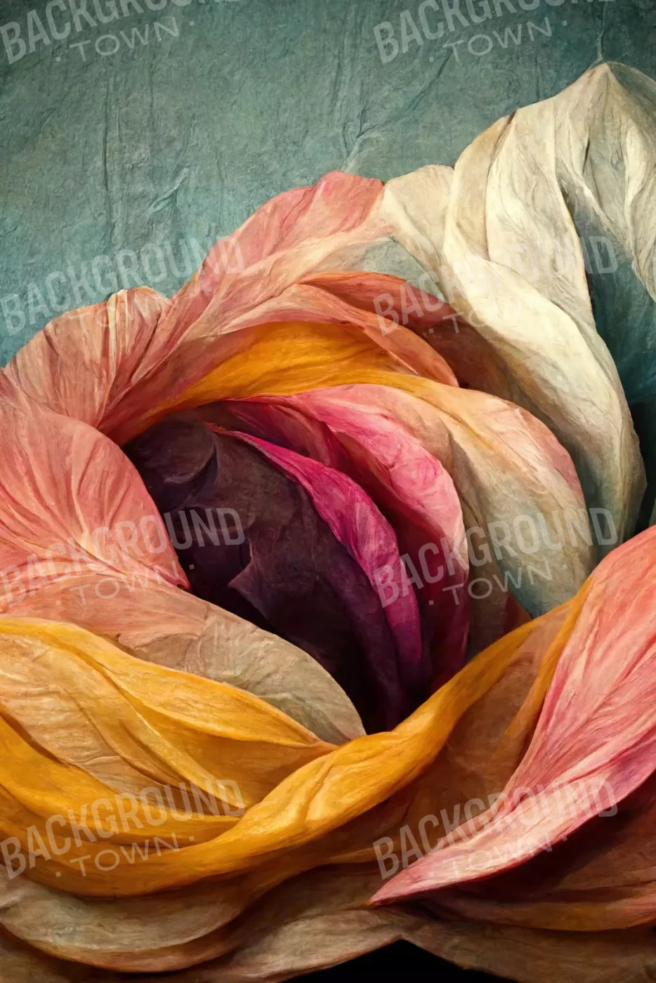 Parachute Petals 5X8 Ultracloth ( 60 X 96 Inch ) Backdrop