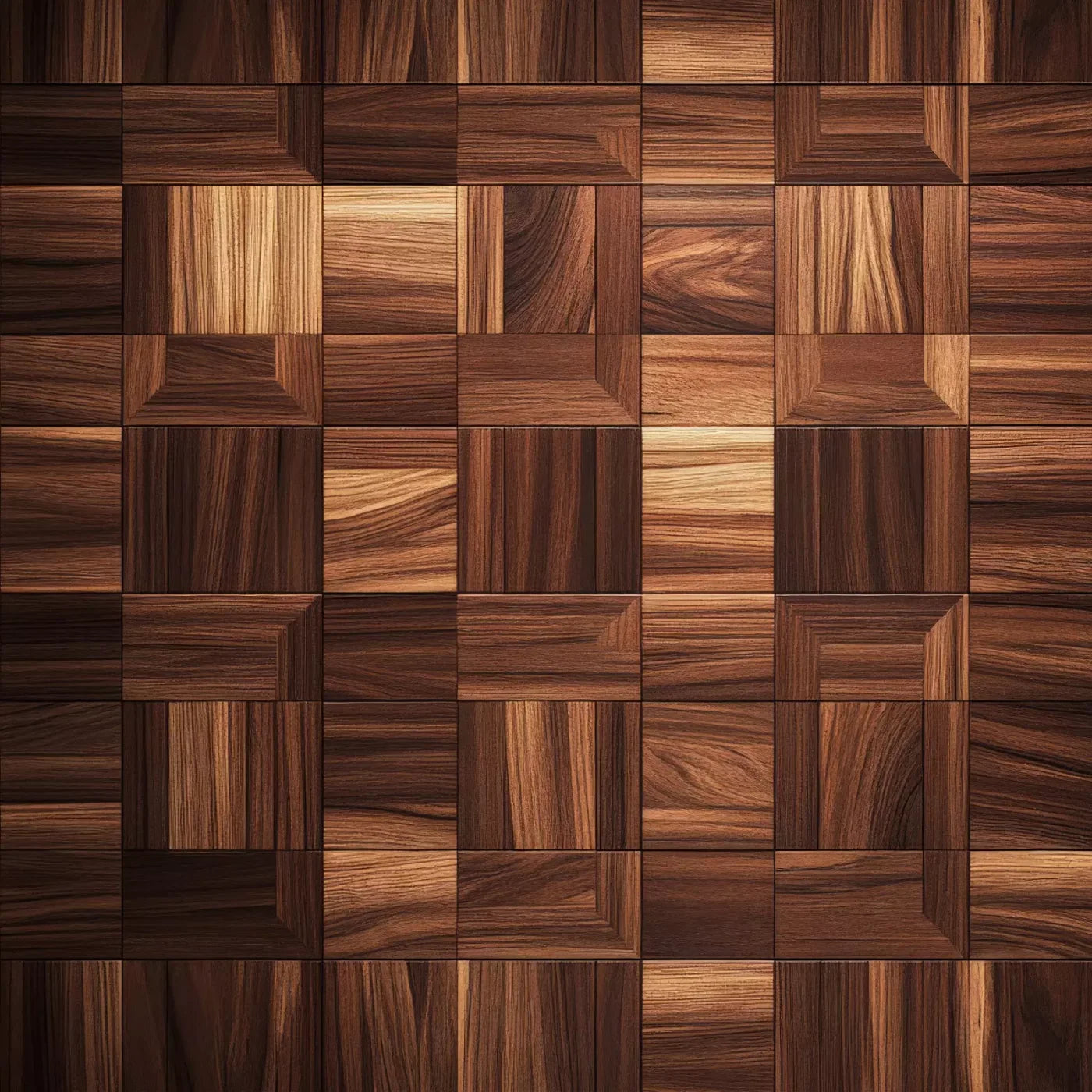 Parquet Wood Floor 5’X5’ Rubbermat (60 X Inch) Backdrop