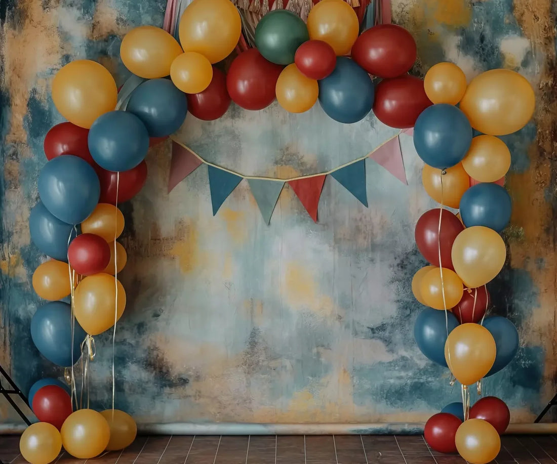 Party Arch 5’X4’2 Fleece (60 X 50 Inch) Backdrop