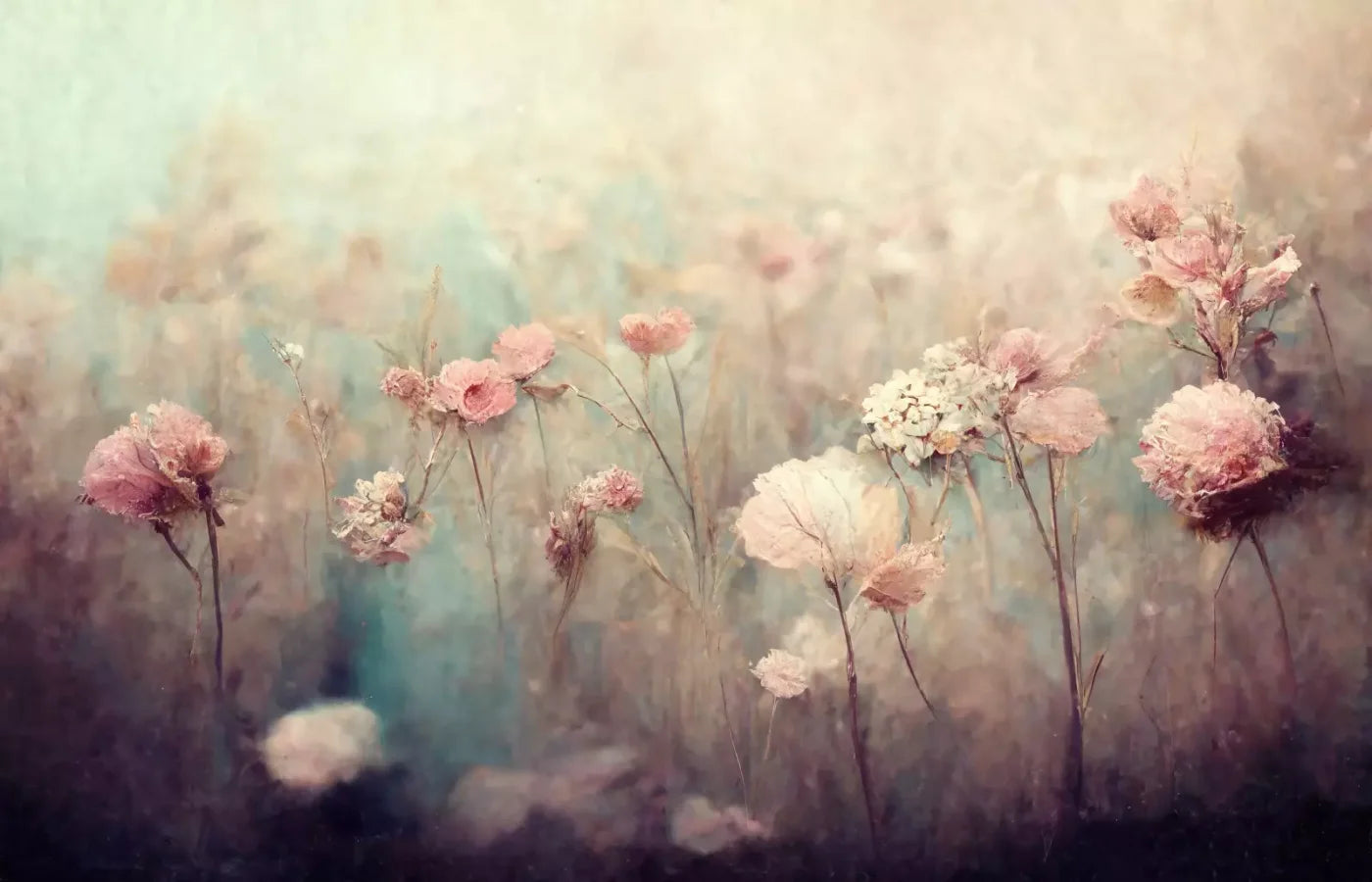 Pastel Fields 12X8 Ultracloth ( 144 X 96 Inch ) Backdrop