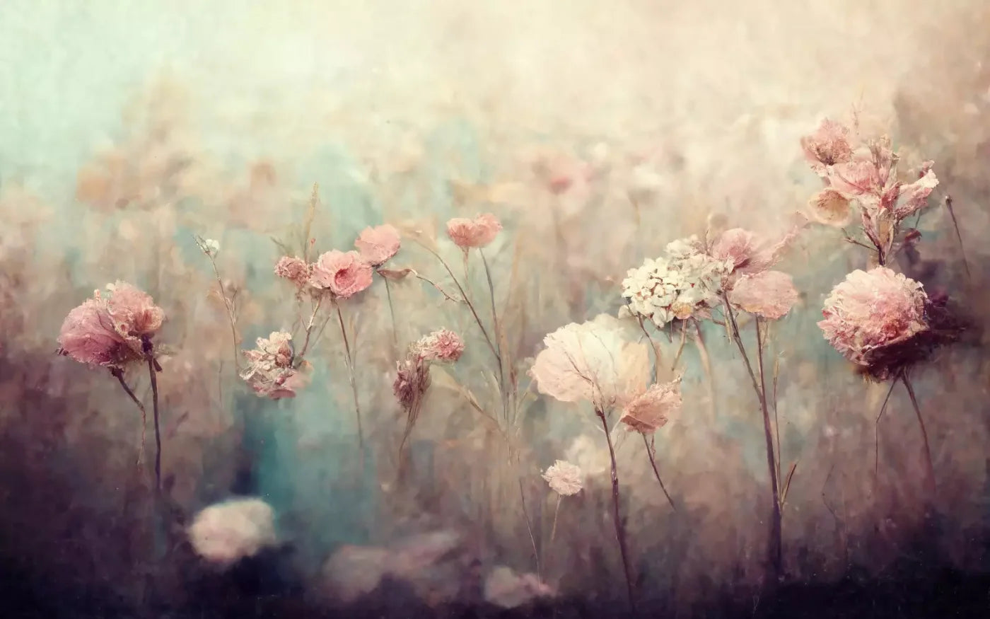Pastel Fields 14X9 Ultracloth ( 168 X 108 Inch ) Backdrop