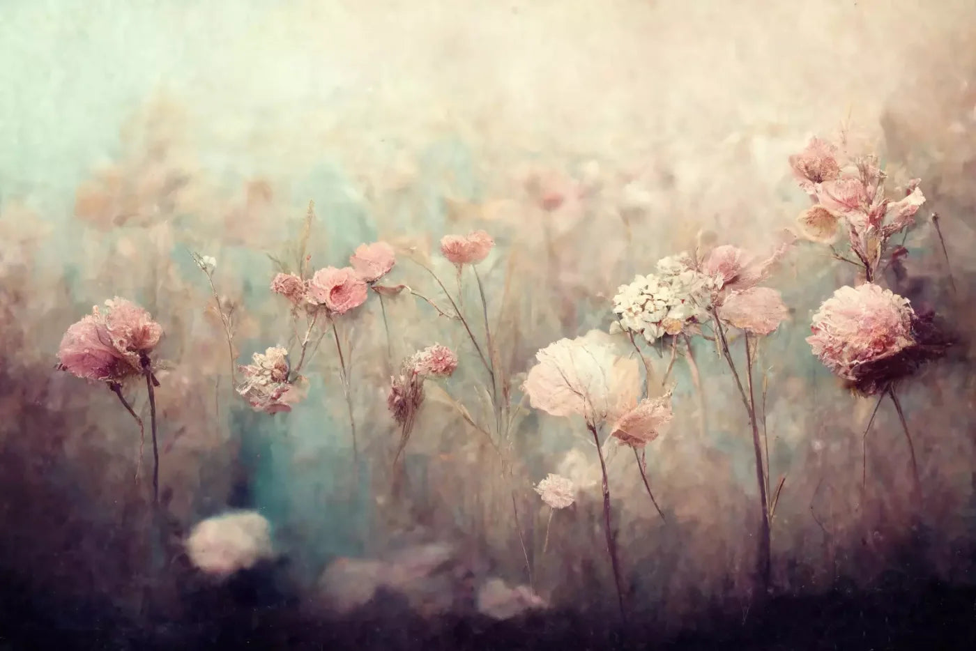 Pastel Fields 8X5 Ultracloth ( 96 X 60 Inch ) Backdrop