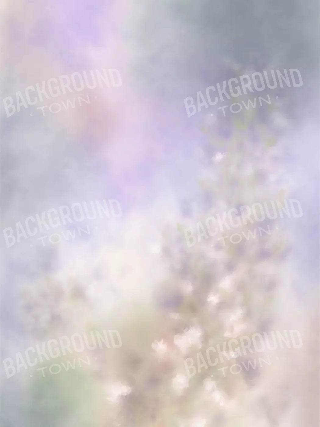 Pastel Fog 5X68 Fleece ( 60 X 80 Inch ) Backdrop