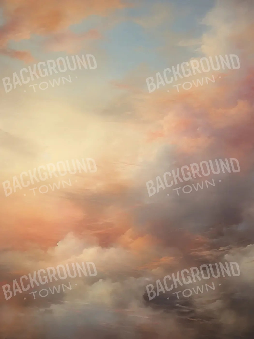 Pastel Sky 5’x6’8 Fleece (60 x 80 inch) Backdrop