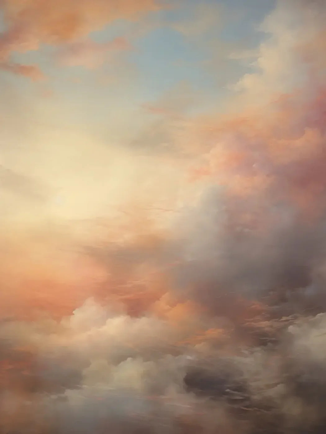 Pastel Sky 5’x6’8 Fleece (60 x 80 inch) Backdrop