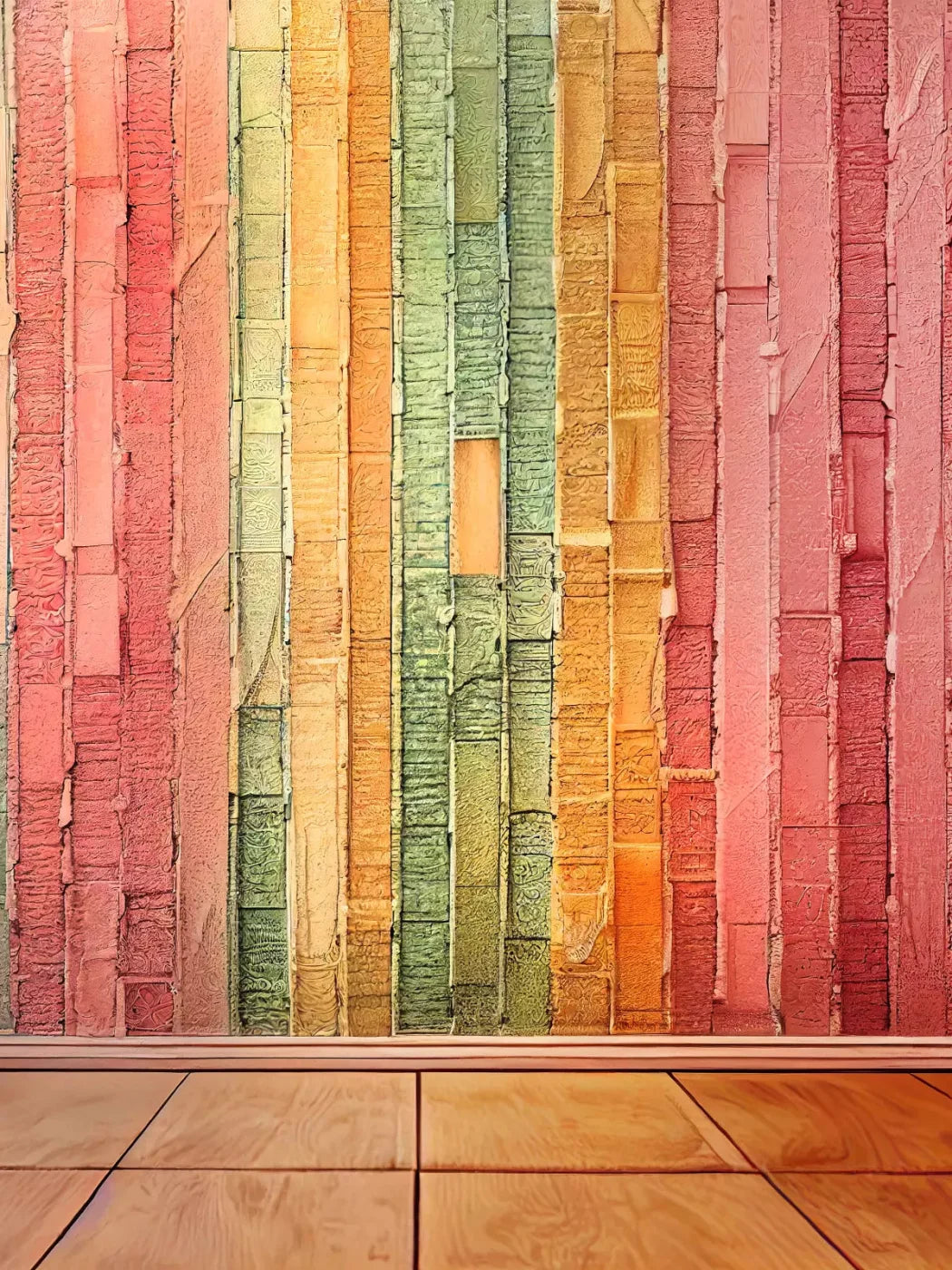 Pastel Wall 8X10 Fleece ( 96 X 120 Inch ) Backdrop