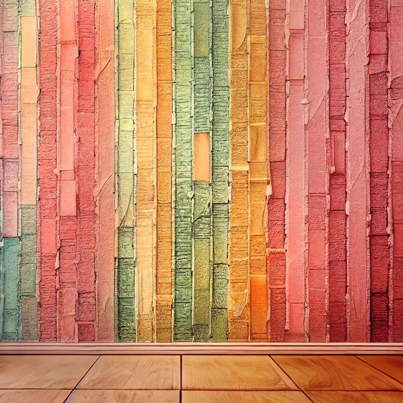 Pastel Wall 8X8 Fleece ( 96 X Inch ) Backdrop