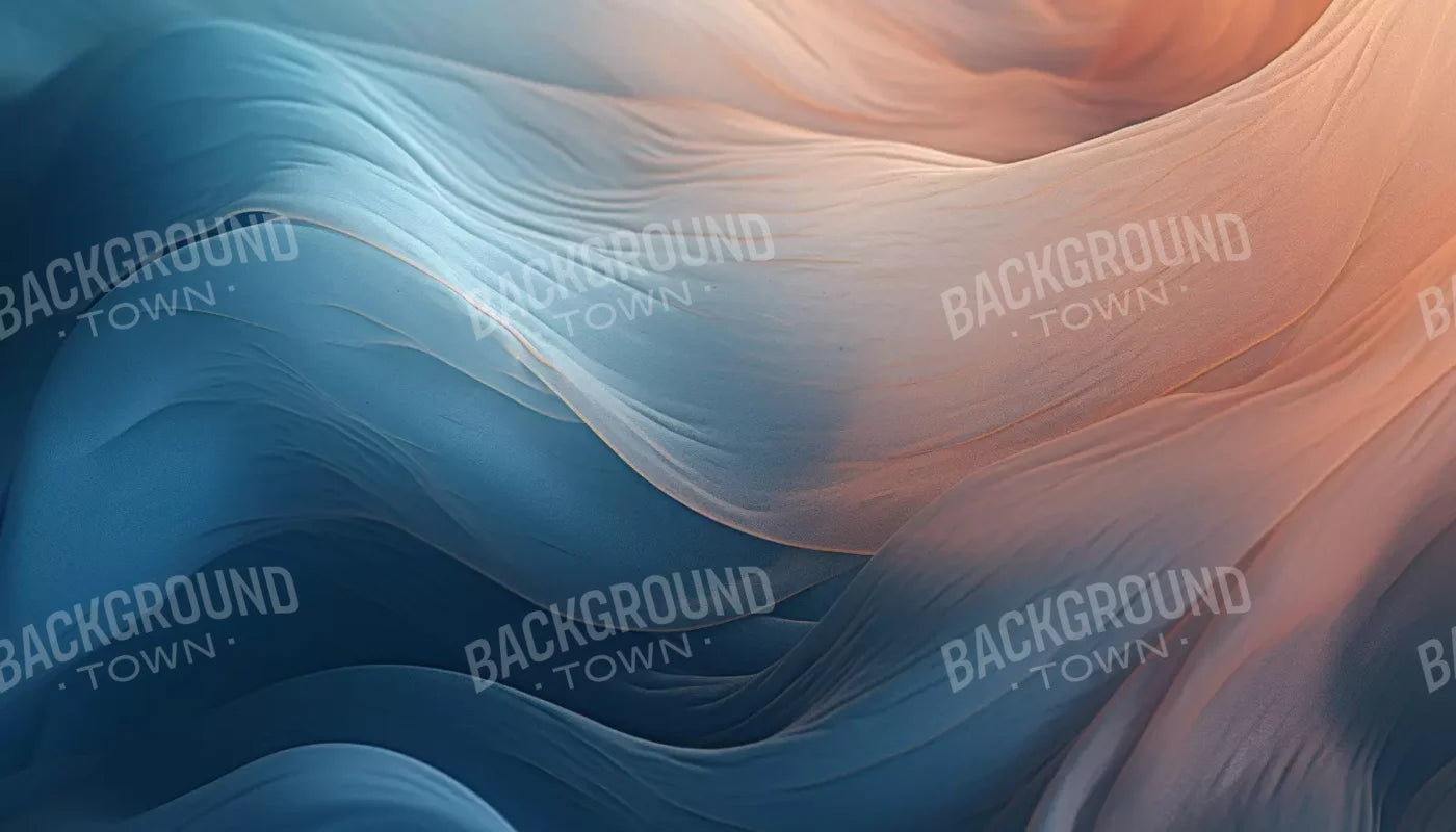 Pastel Waves I 14’X8’ Ultracloth (168 X 96 Inch) Backdrop