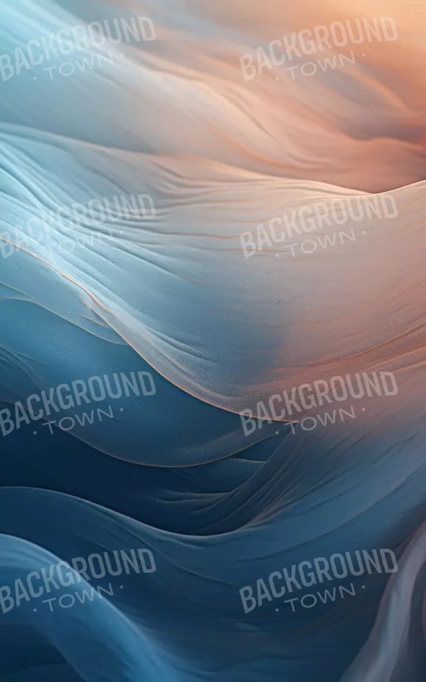 Pastel Waves I 5’X8’ Ultracloth (60 X 96 Inch) Backdrop