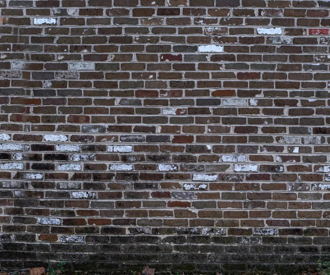 Patchwork Brick 5X42 Fleece ( 60 X 50 Inch ) Backdrop