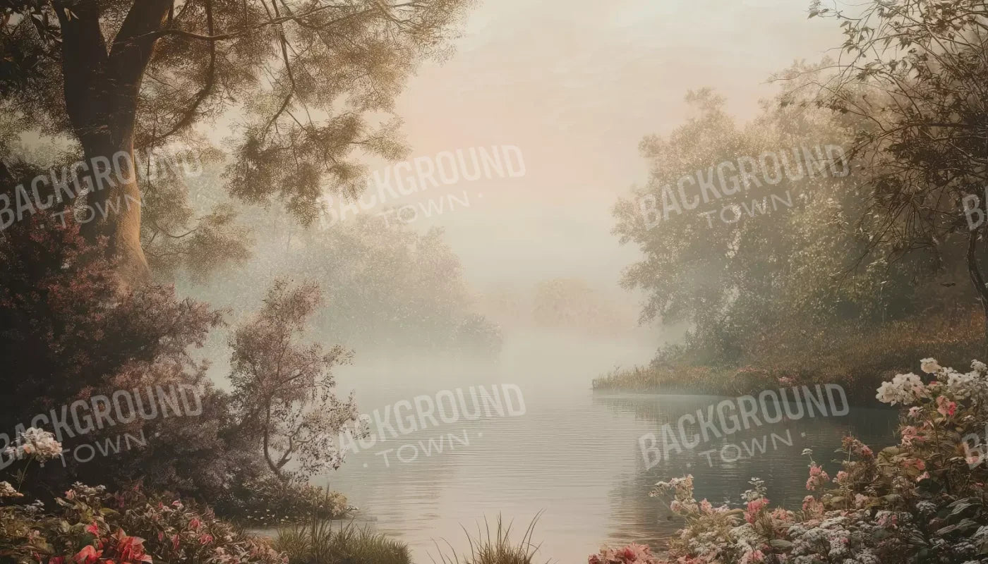 Peaceful Lake 14’X8’ Ultracloth (168 X 96 Inch) Backdrop
