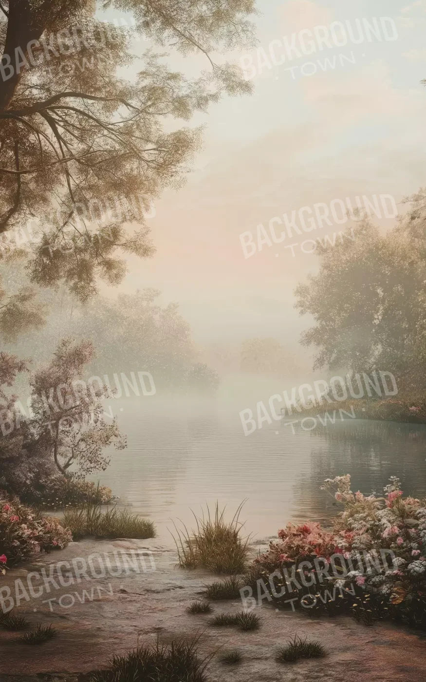 Peaceful Lake 5’X8’ Ultracloth (60 X 96 Inch) Backdrop