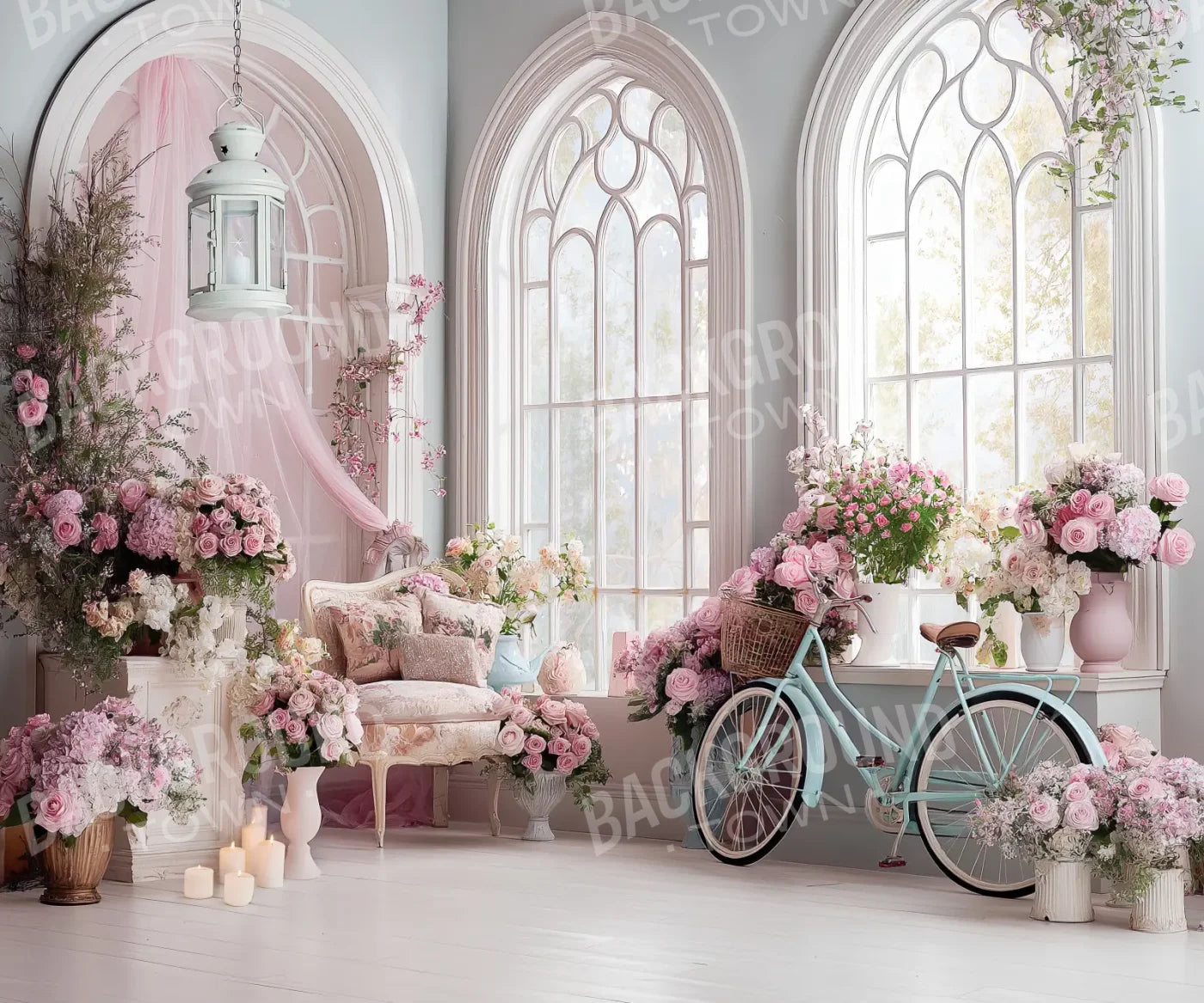 Peaceful Room 5’x4’2 Fleece (60 x 50 inch) Backdrop