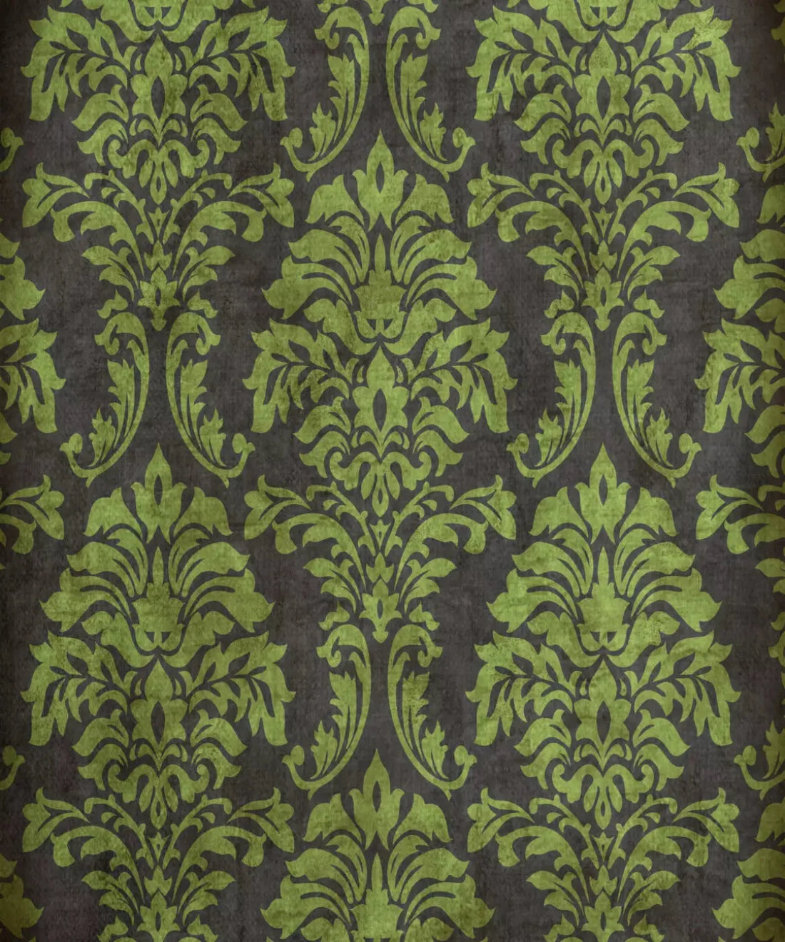 Green Damask Backdrop for Photography