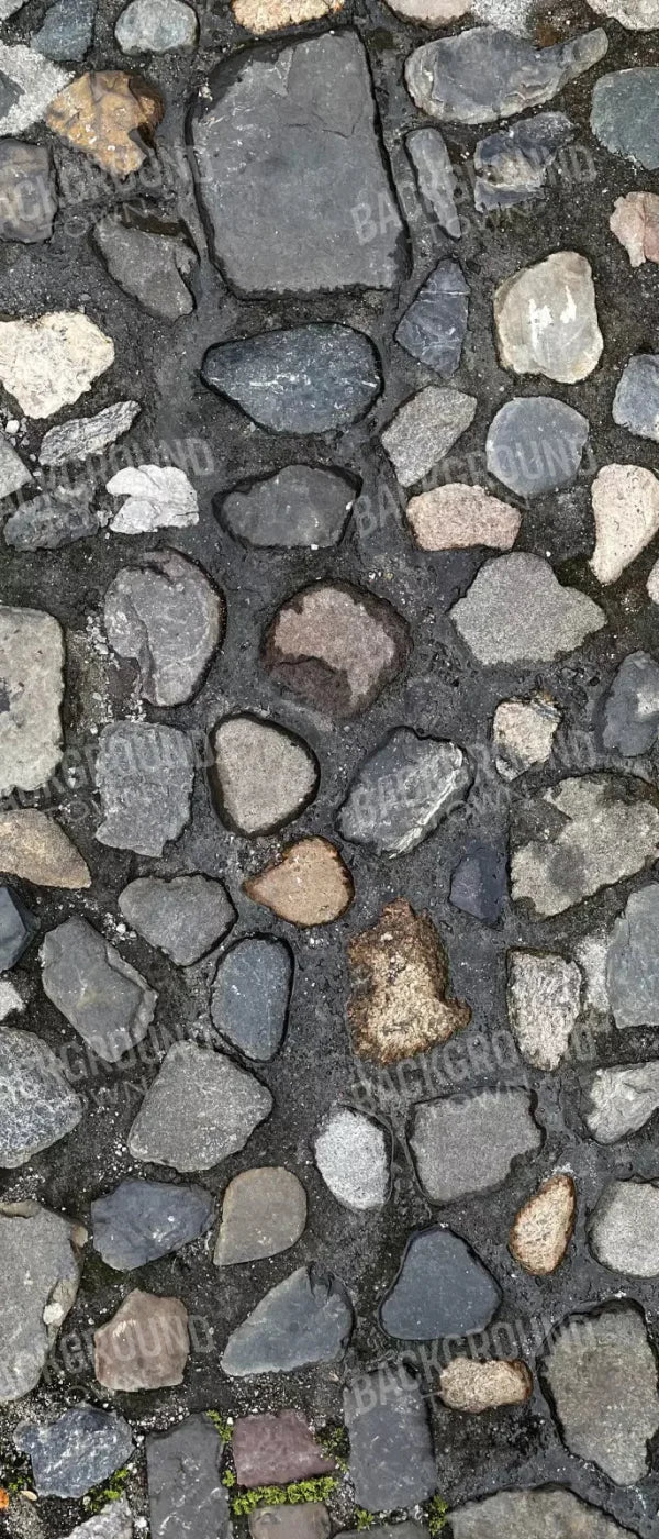 Pebble Path Floor 5X12 Ultracloth For Westcott X-Drop ( 60 X 144 Inch ) Backdrop