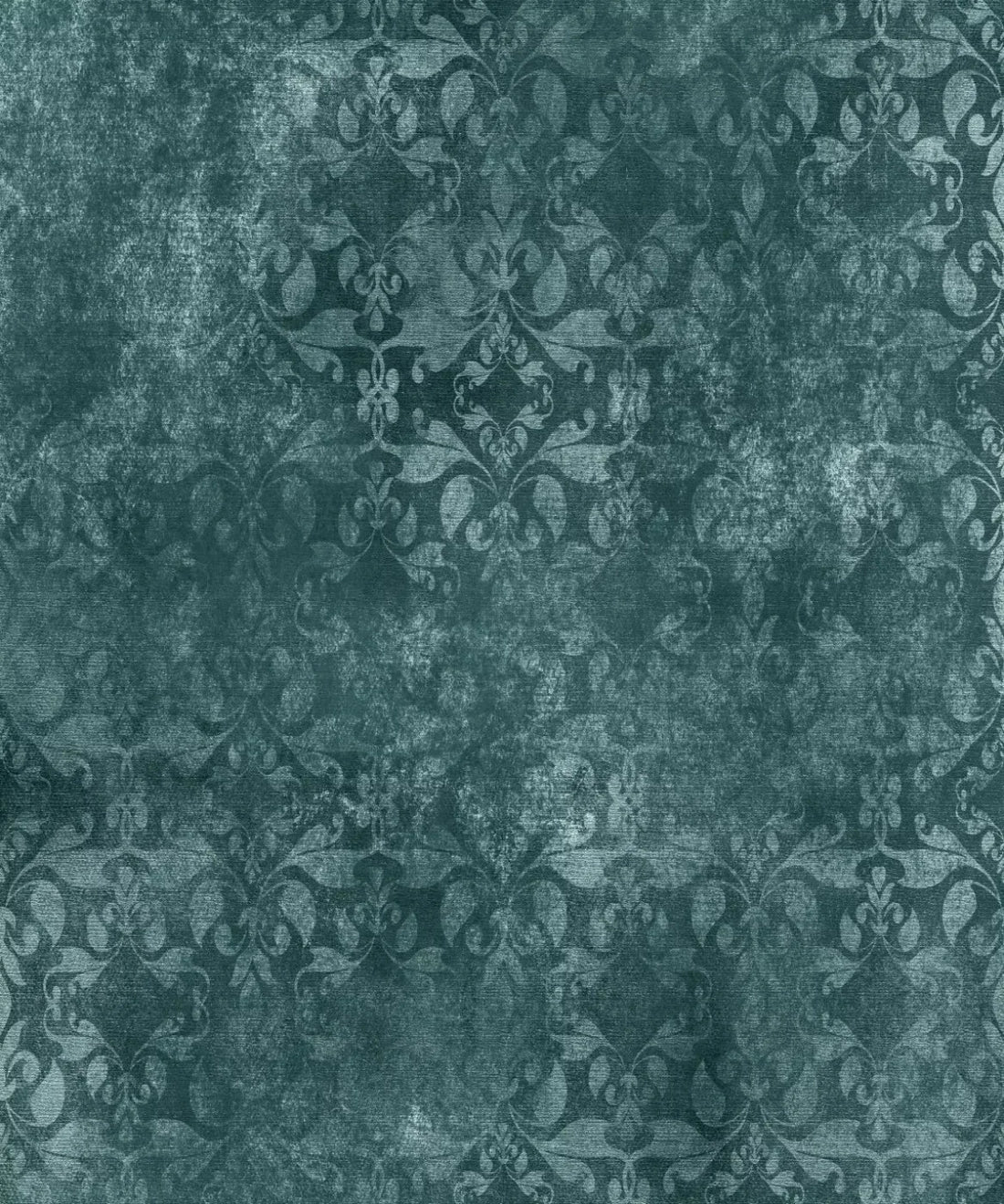 Green Damask Backdrop for Photography