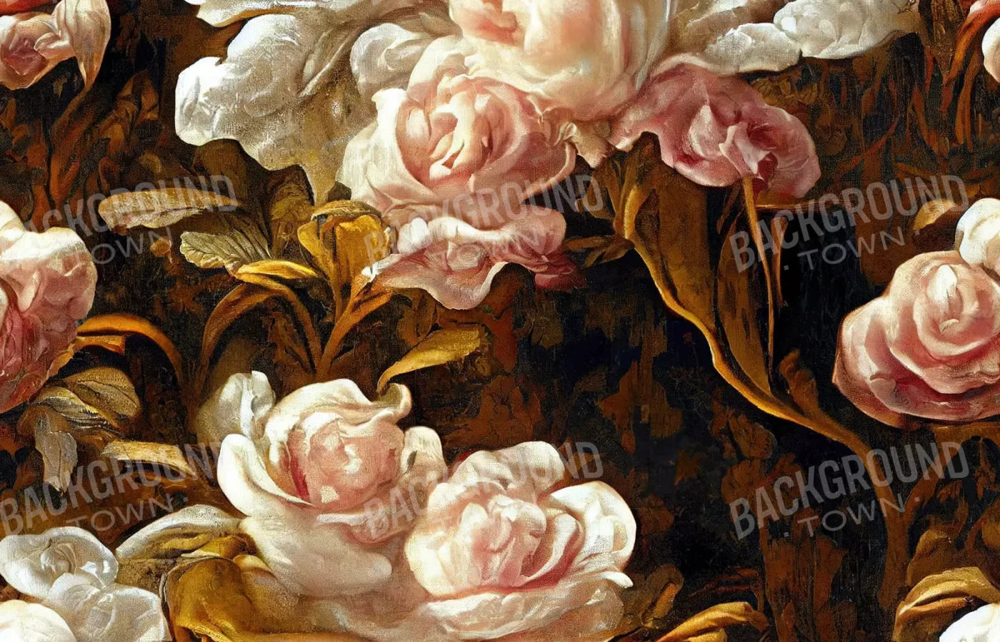 Peonies 12X8 Ultracloth ( 144 X 96 Inch ) Backdrop