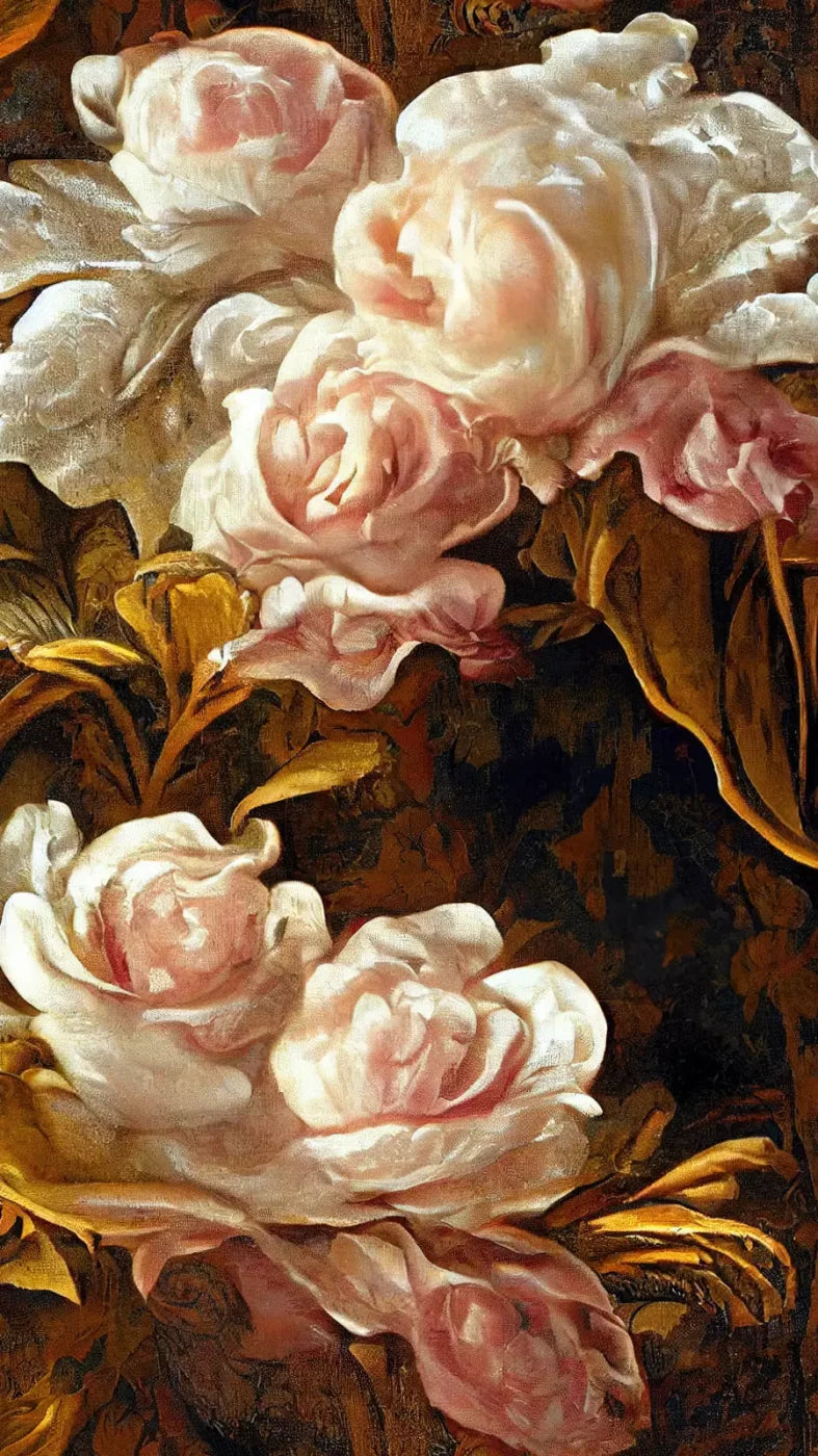 Peonies 8X14 Ultracloth ( 96 X 168 Inch ) Backdrop
