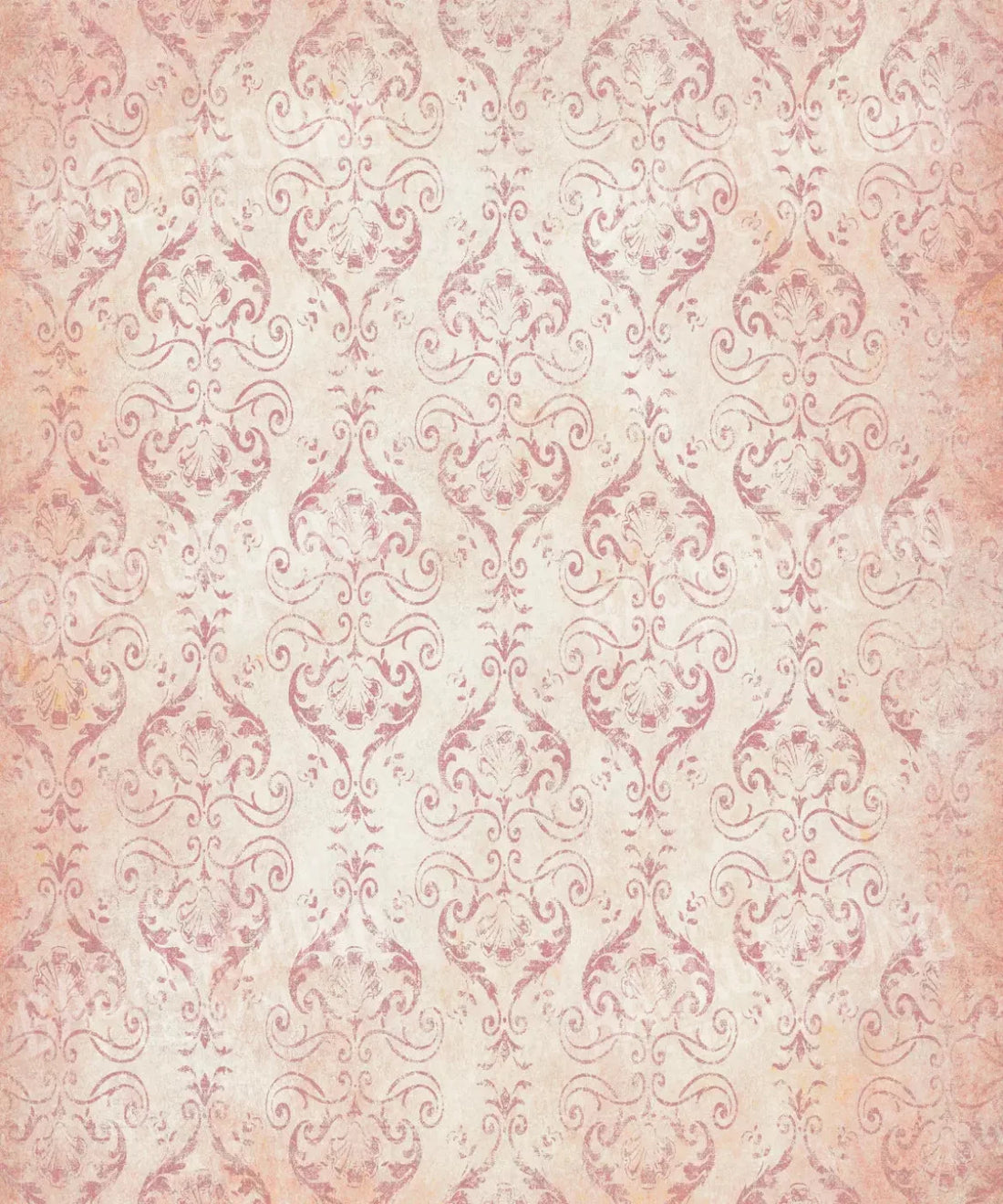Pink Damask Backdrop for Photography