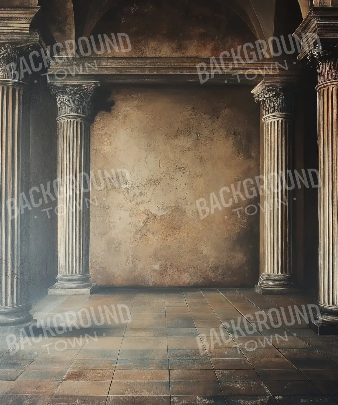 Piller Walk Way I 10’x12’ UltraCloth (120 x 144 inch) Backdrop