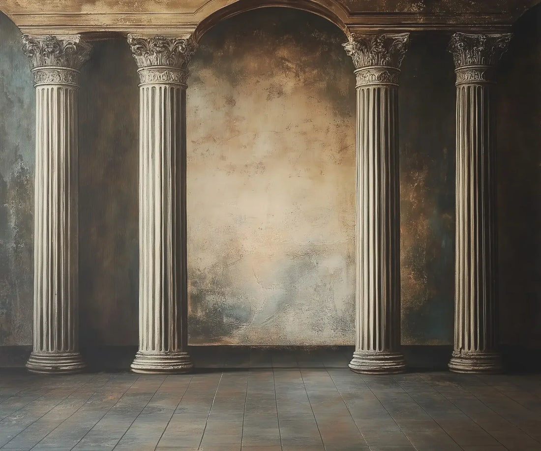 Piller Walk Way 5’x4’2 Fleece (60 x 50 inch) Backdrop