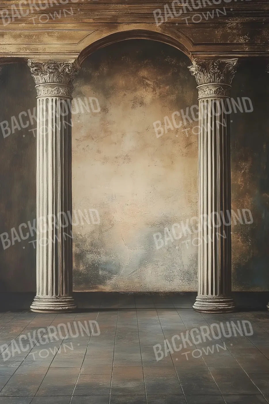 Piller Walk Way 8’x12’ UltraCloth (96 x 144 inch) Backdrop