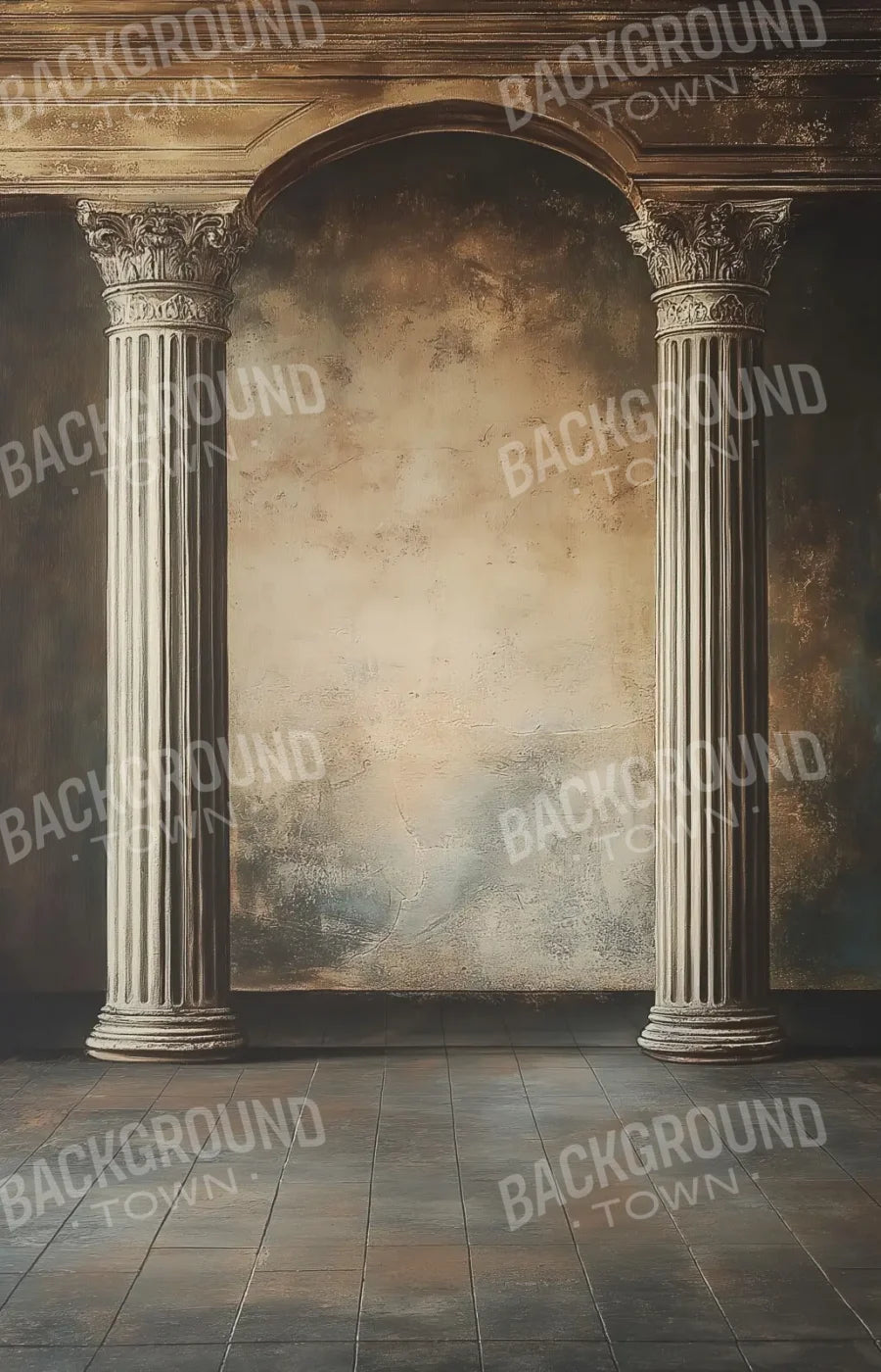 Piller Walk Way 9’x14’ UltraCloth (108 x 168 inch) Backdrop