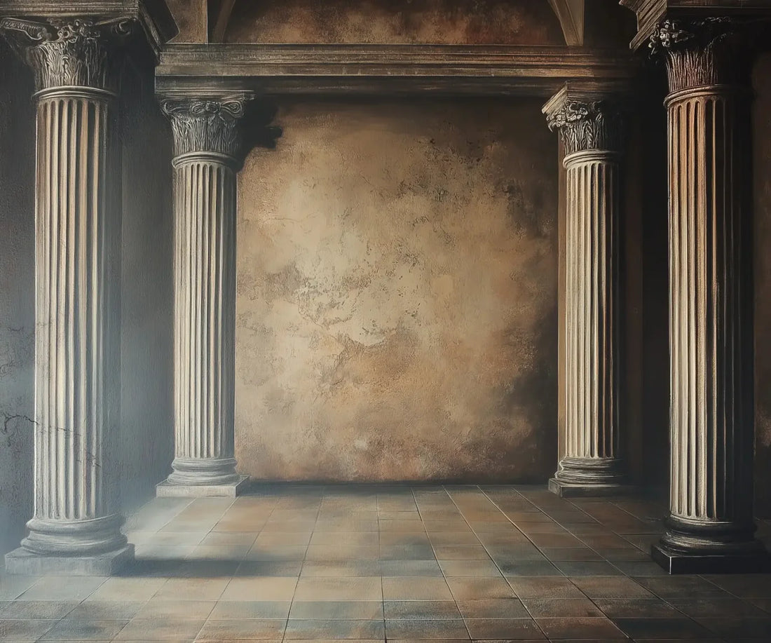 Piller Walk Way I 5’x4’2 Fleece (60 x 50 inch) Backdrop