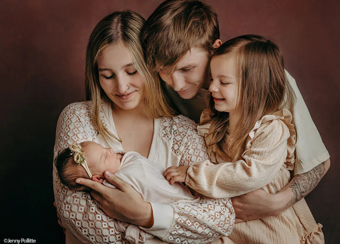 Pink And Purple Cement Backdrop