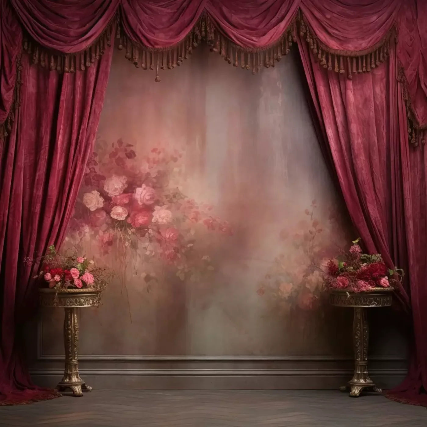 Pink Curtain Call 10X10 Ultracloth ( 120 X Inch ) Backdrop