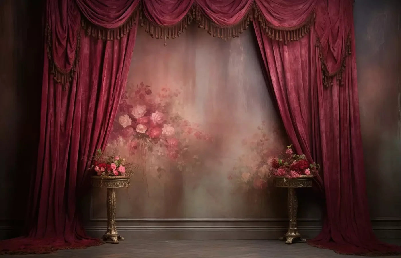 Pink Curtain Call 14X9 Ultracloth ( 168 X 108 Inch ) Backdrop