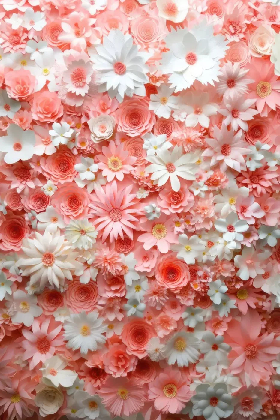 Pink Daisies 8’x12’ UltraCloth (96 x 144 inch) Backdrop