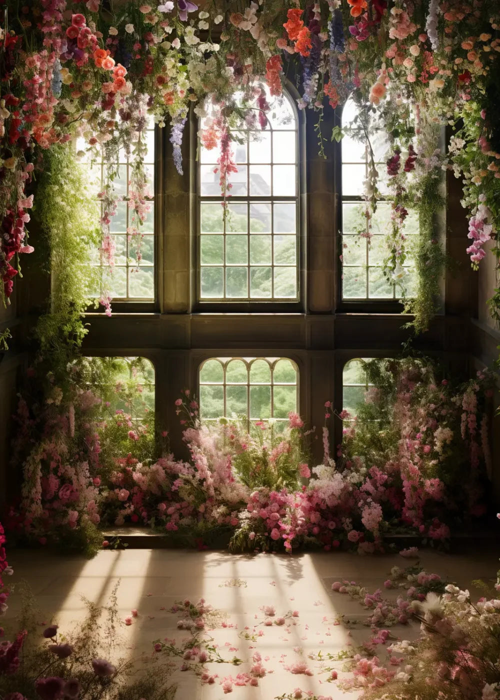 Garland Atrium 5X7 Ultracloth ( 60 X 84 Inch ) Backdrop