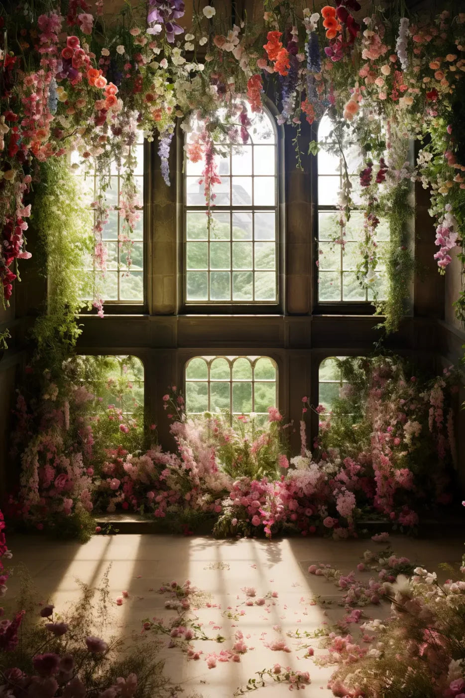 Garland Atrium 8X12 Ultracloth ( 96 X 144 Inch ) Backdrop