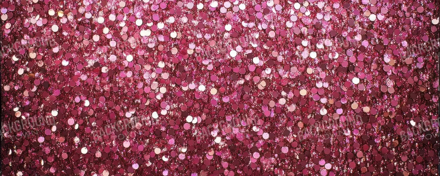 Pink Glitter 20’x8’ UltraCloth (240 x 96 inch) Backdrop