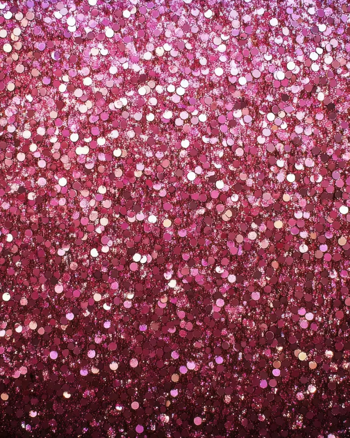 Pink Glitter 8’x10’ Fleece (96 x 120 inch) Backdrop