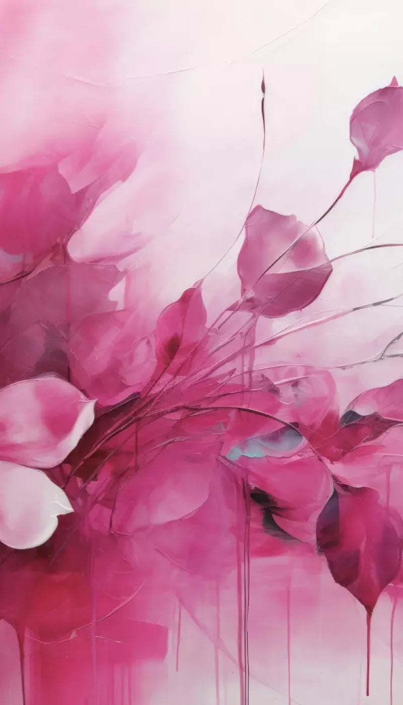 Pink Petals 8’X14’ Ultracloth (96 X 168 Inch) Backdrop