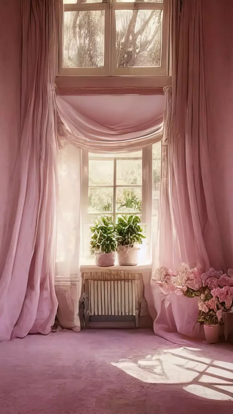 Pink Room Ii 8X14 Ultracloth ( 96 X 168 Inch ) Backdrop