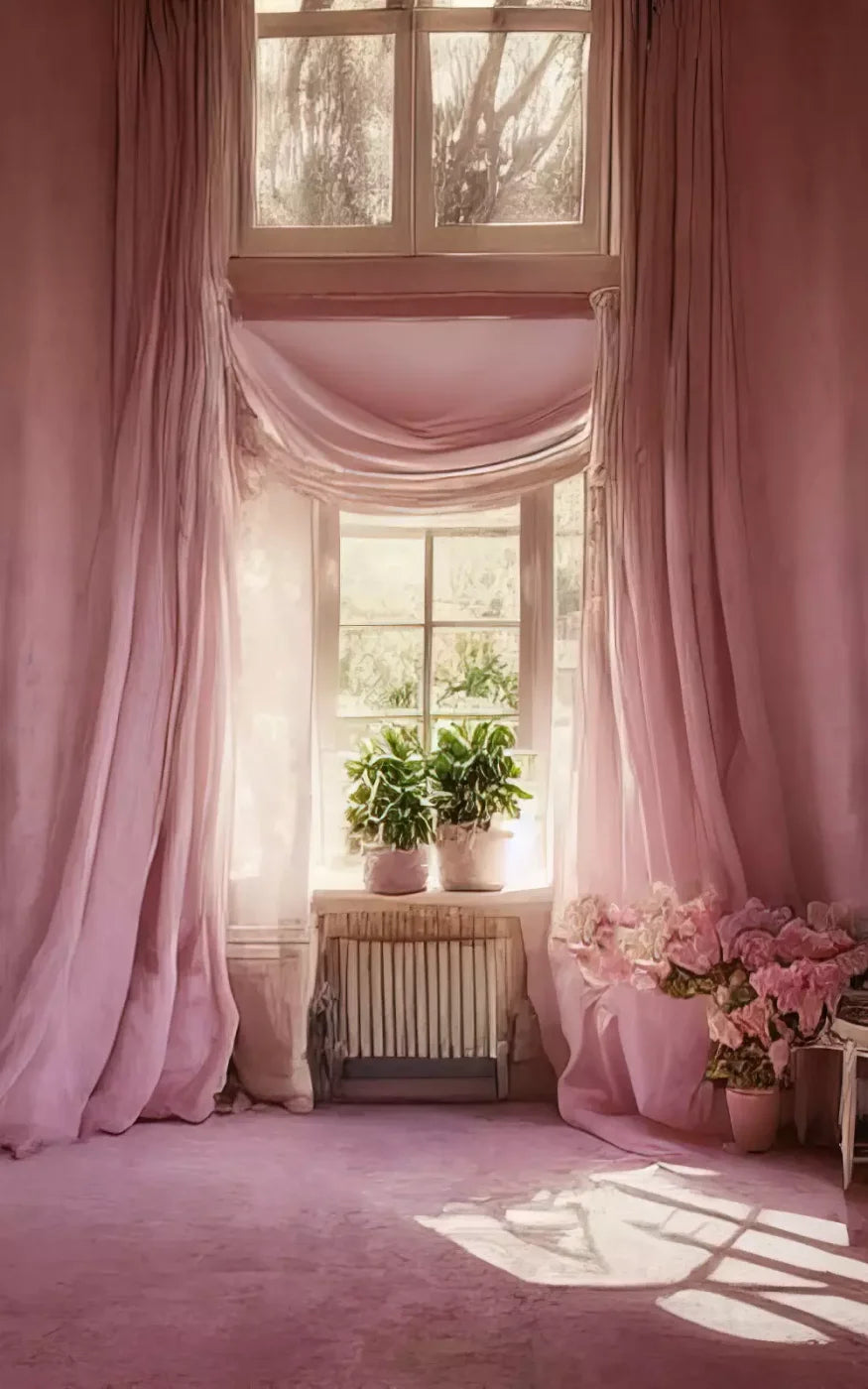 Pink Room Ii 9X14 Ultracloth ( 108 X 168 Inch ) Backdrop
