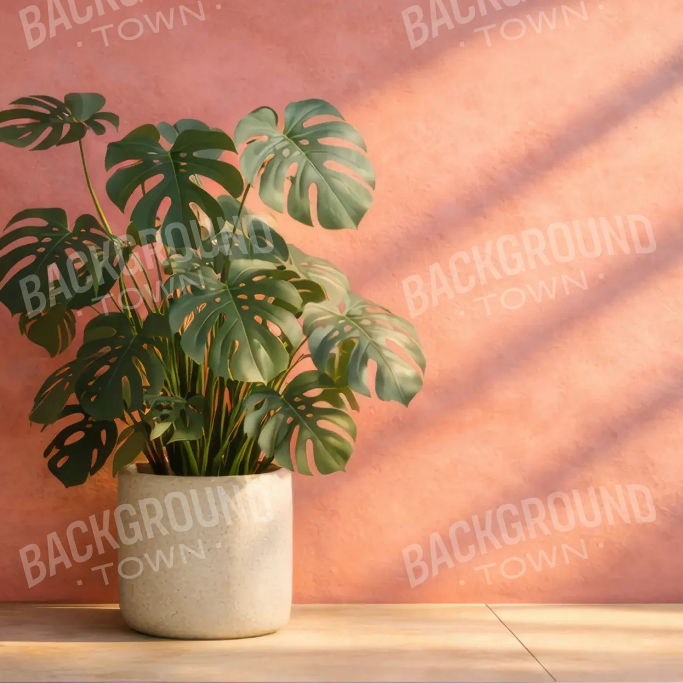 Pinkmonstera 10’x10’ UltraCloth (120 x 120 inch) Backdrop