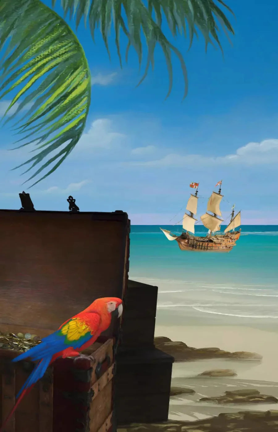 Pirates Life 8X12 Ultracloth ( 96 X 144 Inch ) Backdrop